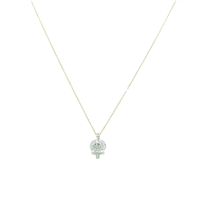 Collier CikOrefice Gioielli Femme in Or Diamante 0.46 Ct CKATEMOVCOAUB001 - CKATEMOVCOAUB001